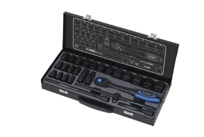جعبه بکس فشار قوی هیوندای 12 پارچه 1/2 اینچ مدل HT-9112